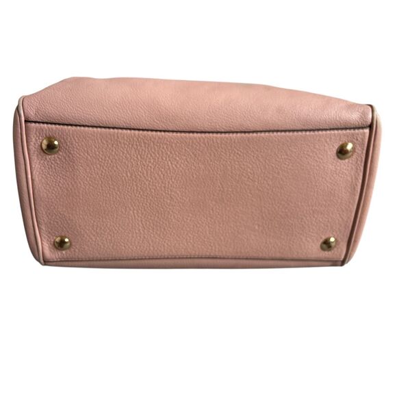 Coach Bennett Pebbled Leather Satchel Light Pink Gold Hardware Tote Bag - Picture 5 of 7